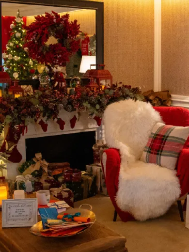 Bhm Modulo Navidad Casita Papa Noel