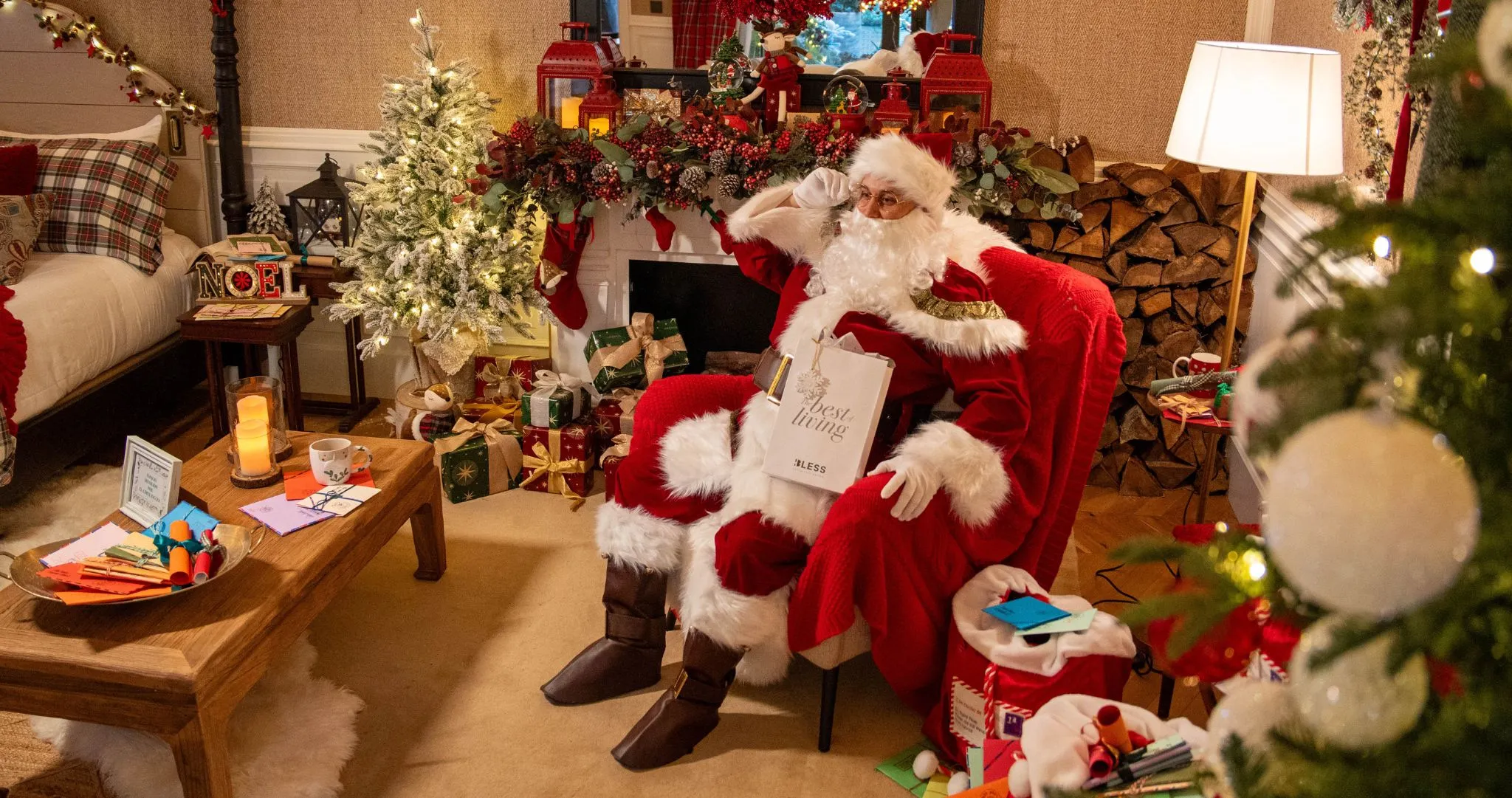 Casita Papa Noel Bhm